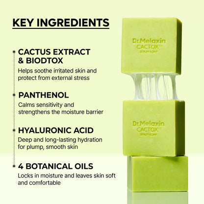 CACTOX Pore Relief Serum Soap