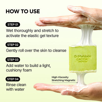 CACTOX Pore Relief Serum Soap
