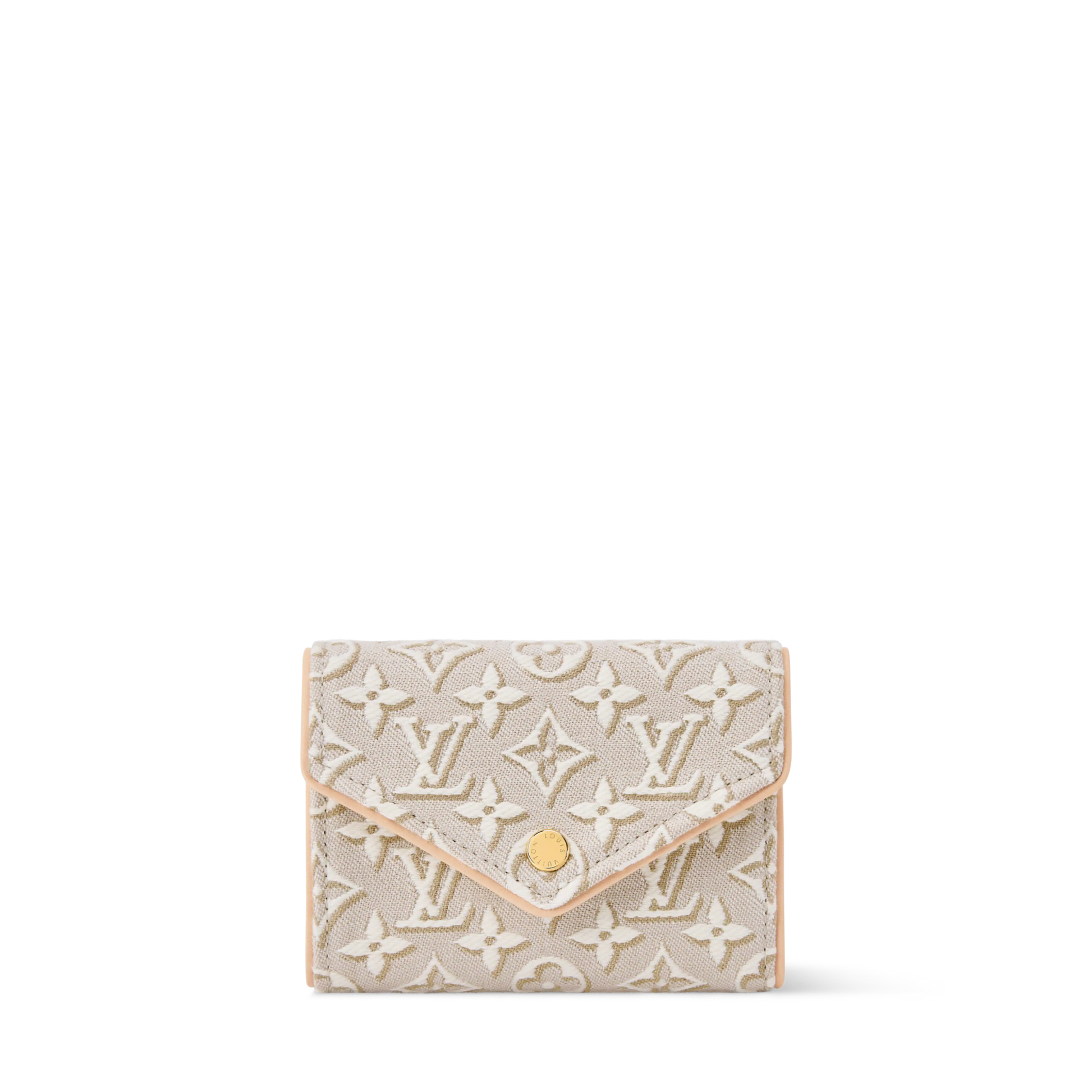 Women's Victorine Wallet Monogram Emblème Jacquard Compact Wallet M2A152