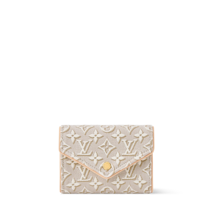 Women's Victorine Wallet Monogram Emblème Jacquard Compact Wallet M2A152