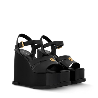 Women's Maya Wedge Sandal Black 1AHOBD