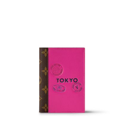Women's Passport Cover City Guide Cowhide Leather Travel Wallet M28496