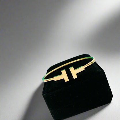 Architect T Open Bangle Bracelet