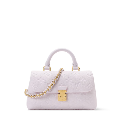 Women's Nano Madeleine Sweet Lavender Monogram Empreinte Leather Bag M29380