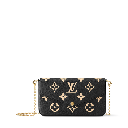 Women's Pochette Félicie Monogram Empreinte Leather Pouch M82610