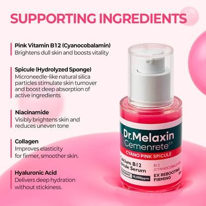 Cemenrete Cyano Pink Spicule Line