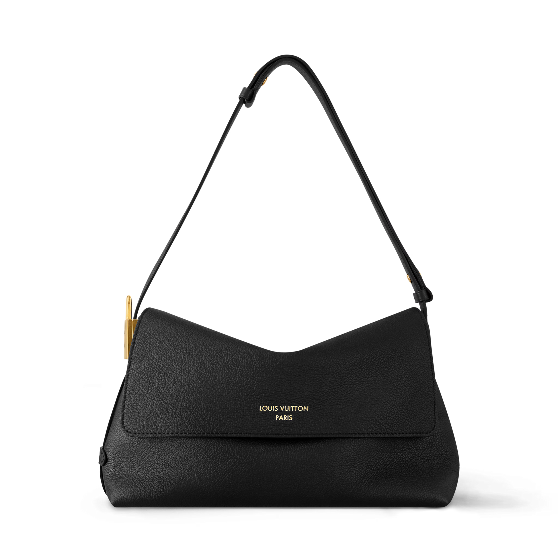 Women's Low Key Messenger Cognac Calfskin Leather Flap Bag M13151
