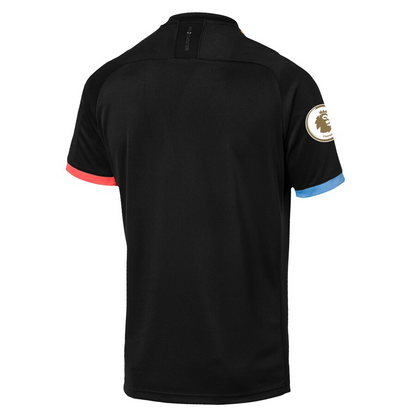 Manchester City 2019/20 Away Replica Blank Jersey – Black
