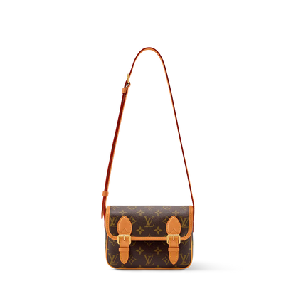 Men's Satchel Wearable Wallet Monogram Midnight