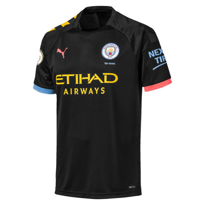 Raheem Sterling Manchester City 2019/20 Away Replica Player Jersey – Black