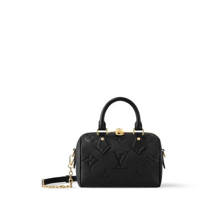 Women's Speedy Bandoulière 20 Monogram Empreinte Leather Shoulder Bag M28316