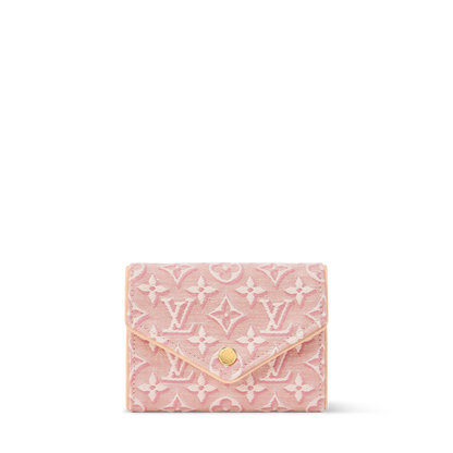 Women's Victorine Wallet Monogram Emblème Jacquard Compact Wallet M2A151