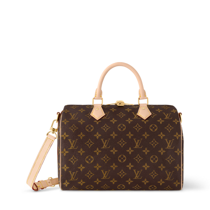 Women's Speedy Bandoulière 30 Monogram Coated Canvas Tote Bag M46980