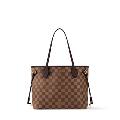 Women's Neverfull PM Damier Ebene Coated Canvas Tote Bag N40600