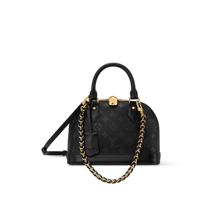 Women's Alma BB Monogram Ink Boldly Black