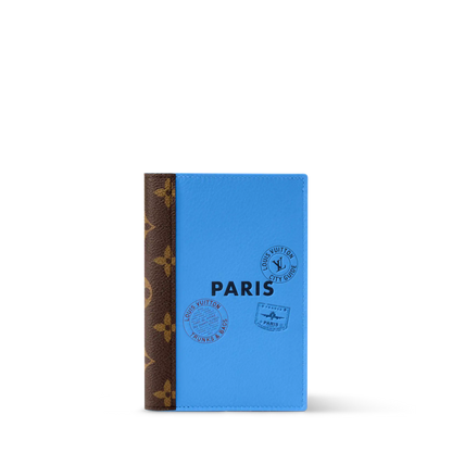 Women's Passport Cover City Guide Cowhide Leather Travel Wallet M29103