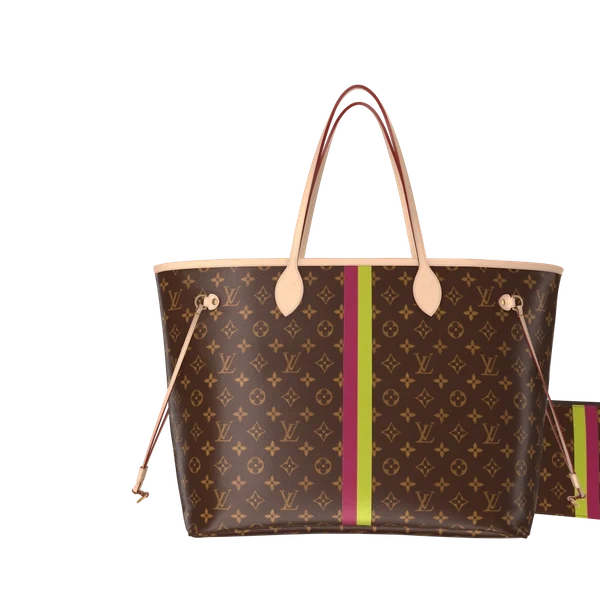 Women's Neverfull GM Mon Monogram Coated Canvas Tote Bag P01923
