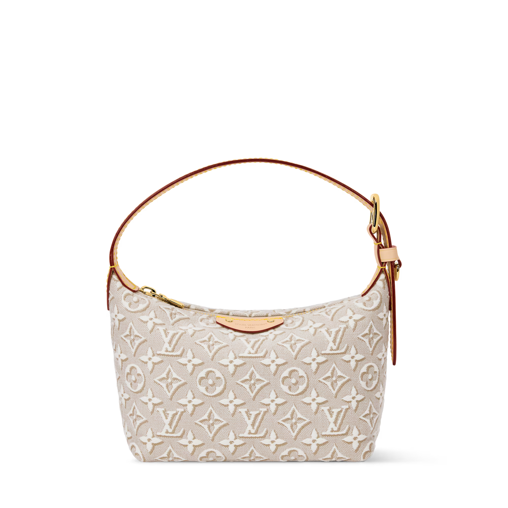 Women's Pochette Hills Monogram Emblème Peuplier Jacquard Chain Wallet