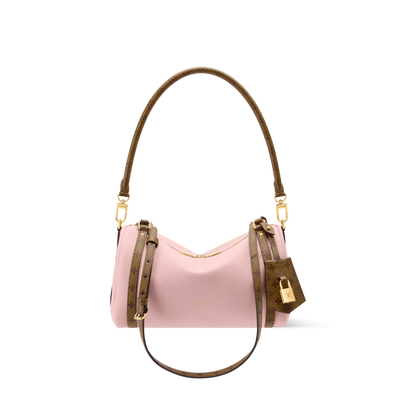 Women's Express PM Petal Pink Calfskin Shoulder Bag