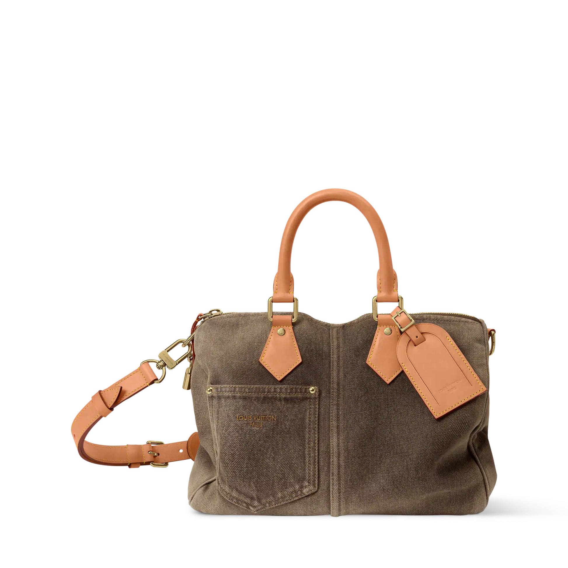 Men's Speedy 30 Bandoulière Bag Damoflage Indigo
