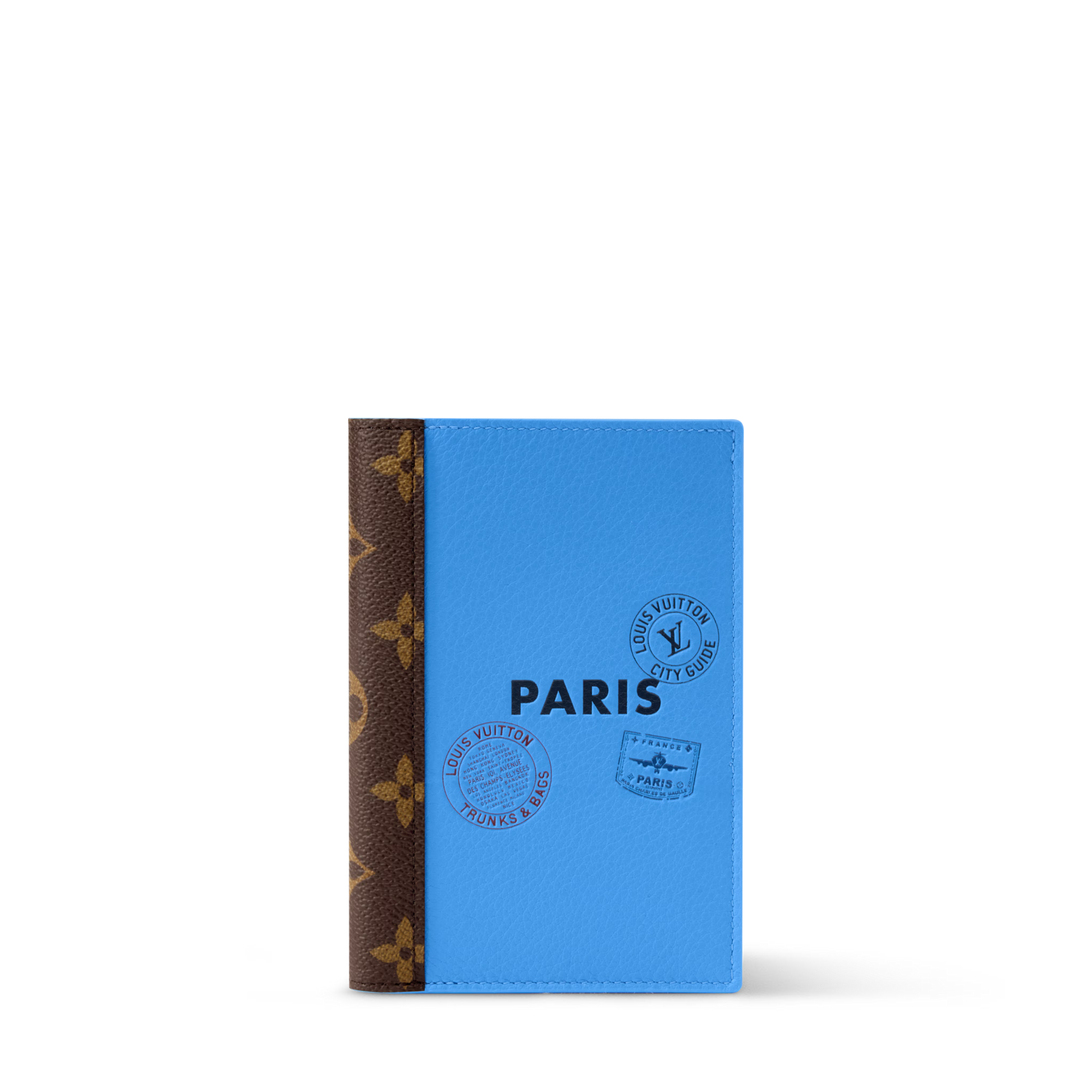 Women's Passport Cover City Guide Cowhide Leather Travel Wallet M28496