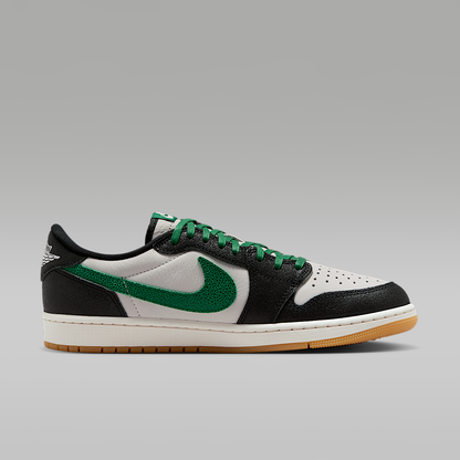 Air Jordan 1 Retro Low OG "Phantom and Pine Green" Men's Shoes
