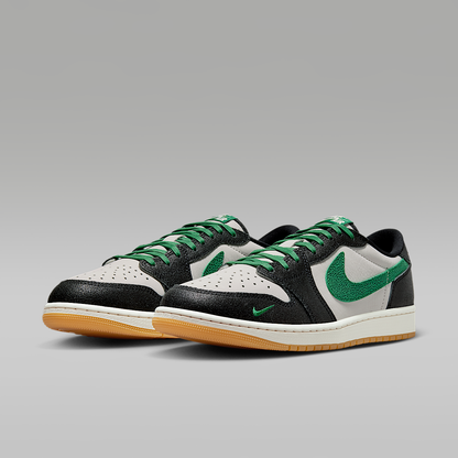Air Jordan 1 Retro Low OG "Phantom and Pine Green" Men's Shoes