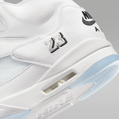 Air 5 Retro OG "White Metallic" Men's Shoes