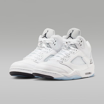 Air 5 Retro OG "White Metallic" Men's Shoes