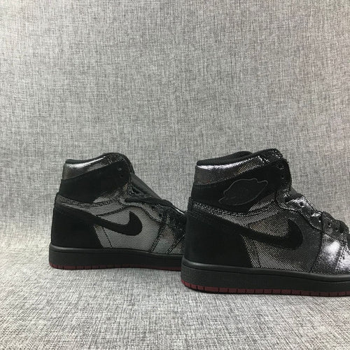 Air Jordan 1 Mid Modern Black Silver AJ1