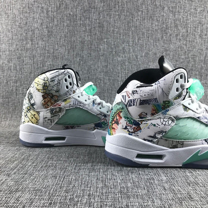 Air Jordan 5 Colorful Comic AJ5