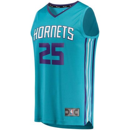 PJ Washington Charlotte Hornets 2019 NBA Draft First Round Pick Fast Break Replica Jersey Teal - Icon Edition