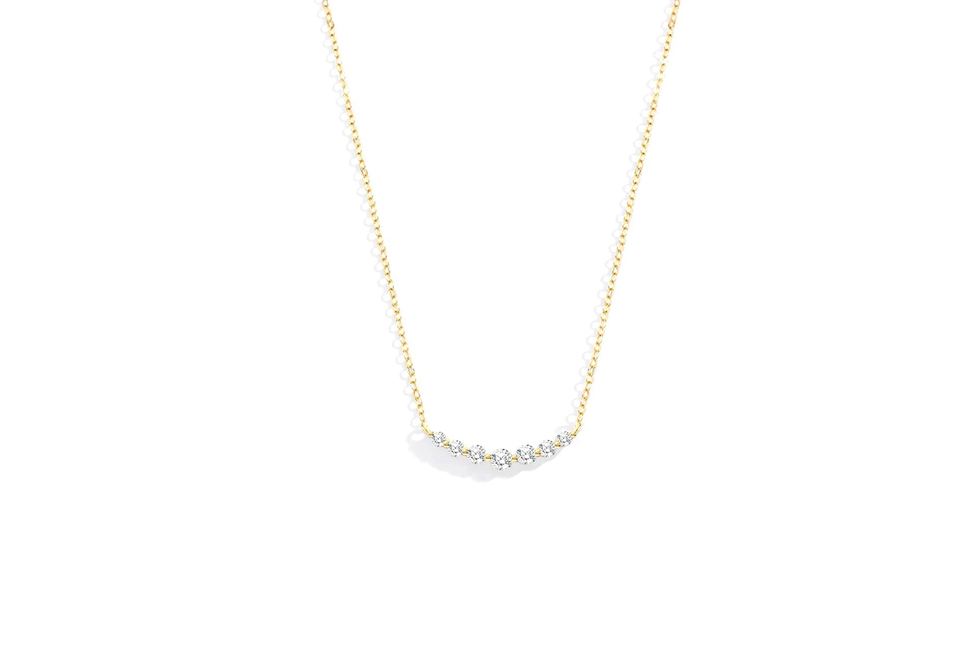 Birthstone Arc Necklace