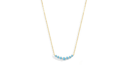 Birthstone Arc Necklace