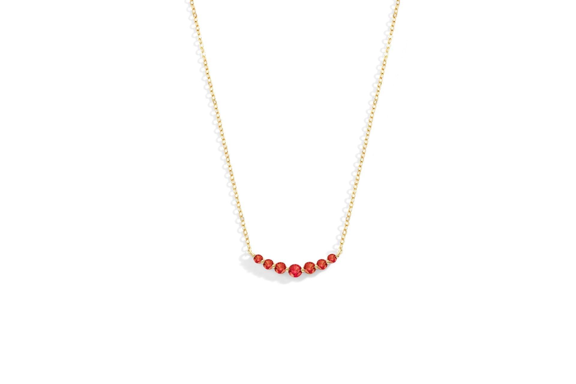 Birthstone Arc Necklace