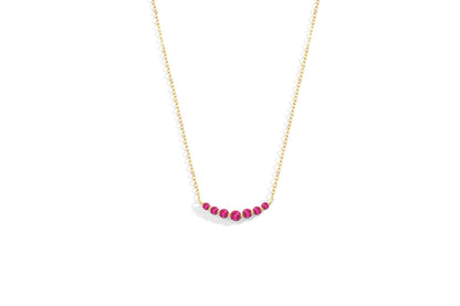 Birthstone Arc Necklace