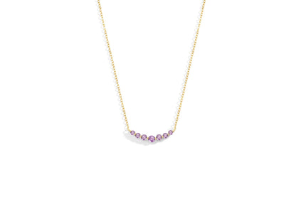Birthstone Arc Necklace