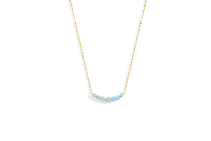 Birthstone Arc Necklace