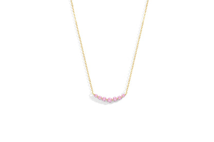 Birthstone Arc Necklace
