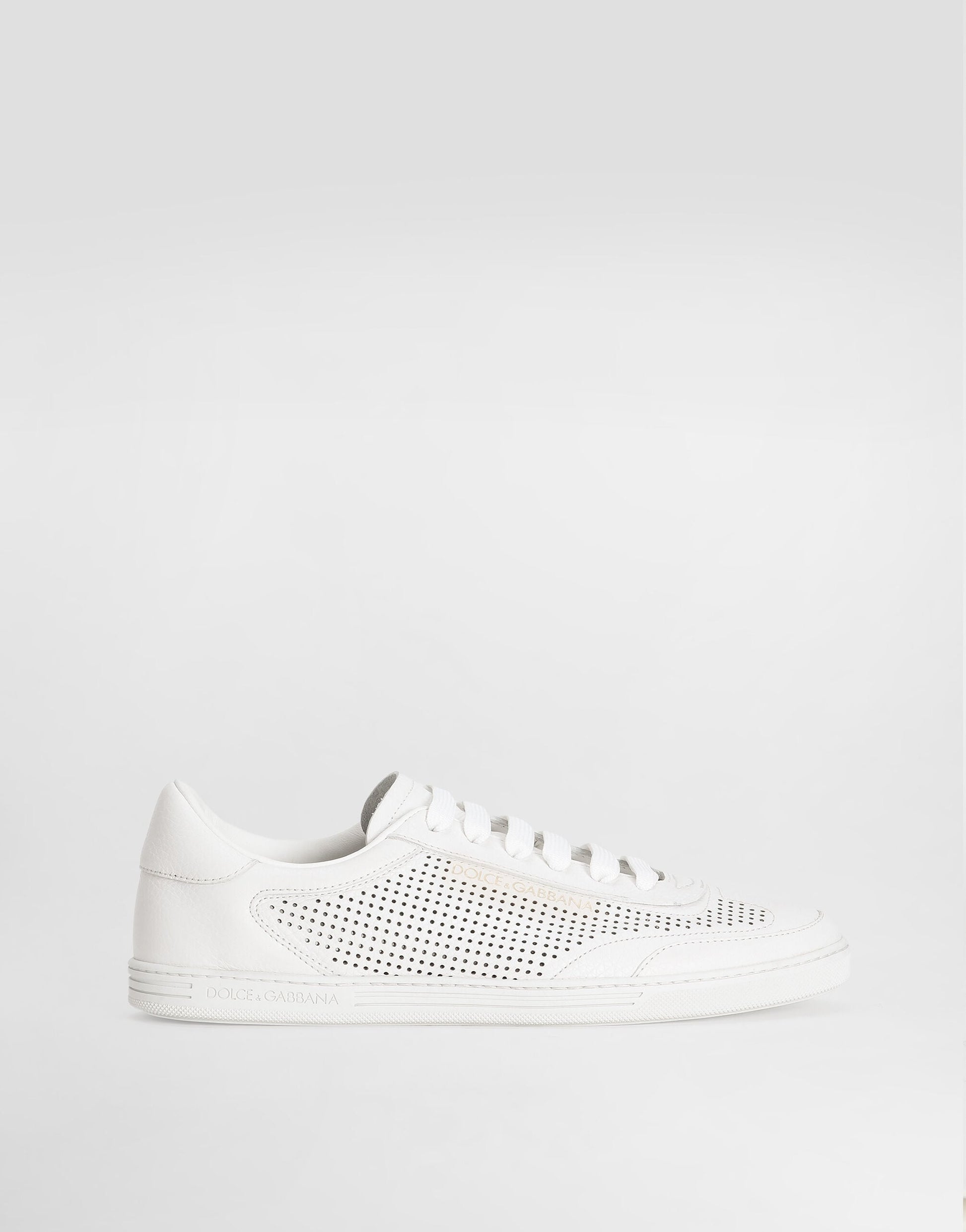 Saint Tropez Men's Perforated Calfskin Sneakers