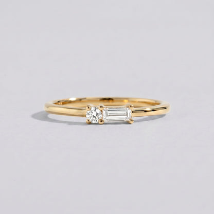 Dainty Baguette Ring