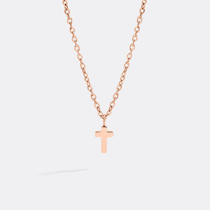 Dainty Cross Pendant Necklace