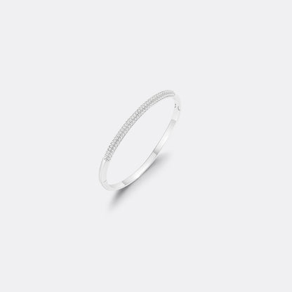 Domed Pave Cuff Bracelet