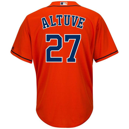 Jose Altuve 27 Houston Astros Official Cool Base Player Jersey