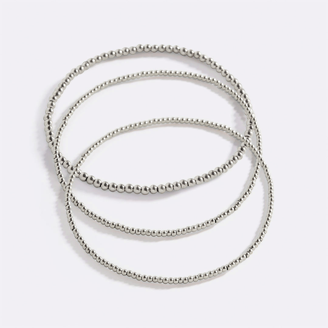 Beaded Bracelet Stacking Set