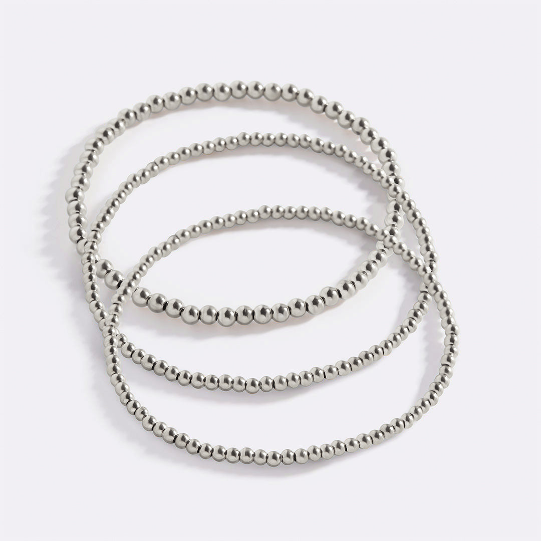 Beaded Bracelet Stacking Set