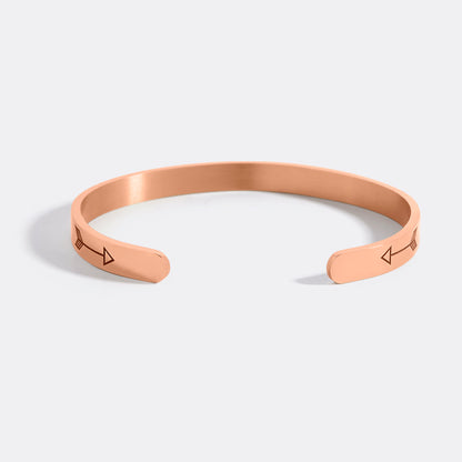 Personalizable Cuff Bracelet