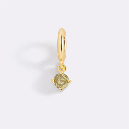 4mm Birthstone Charm