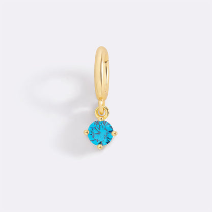 4mm Birthstone Charm