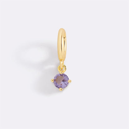 4mm Birthstone Charm